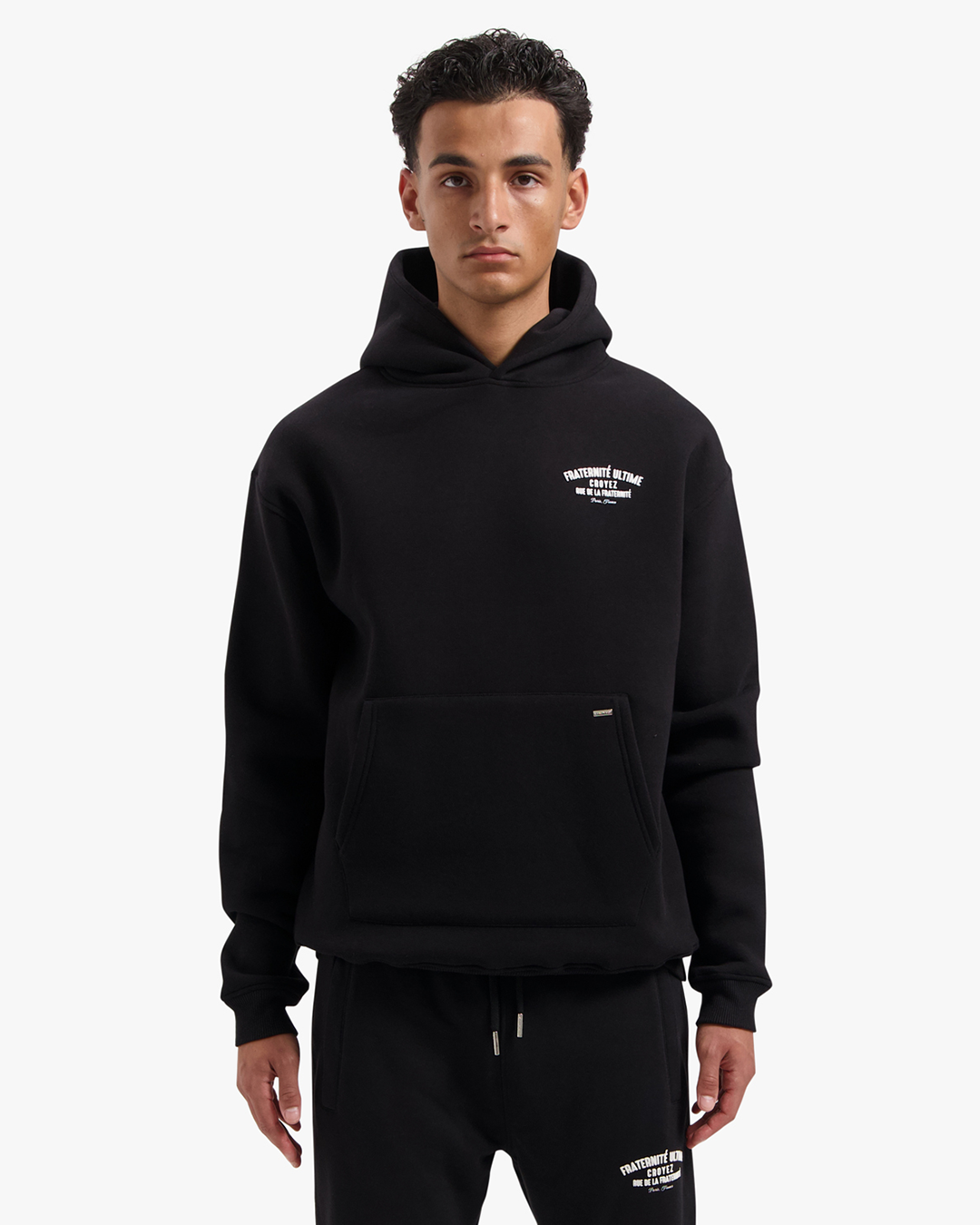 CROYEZ FRATERNITÉ ULTIME HOODIE | BLACK
