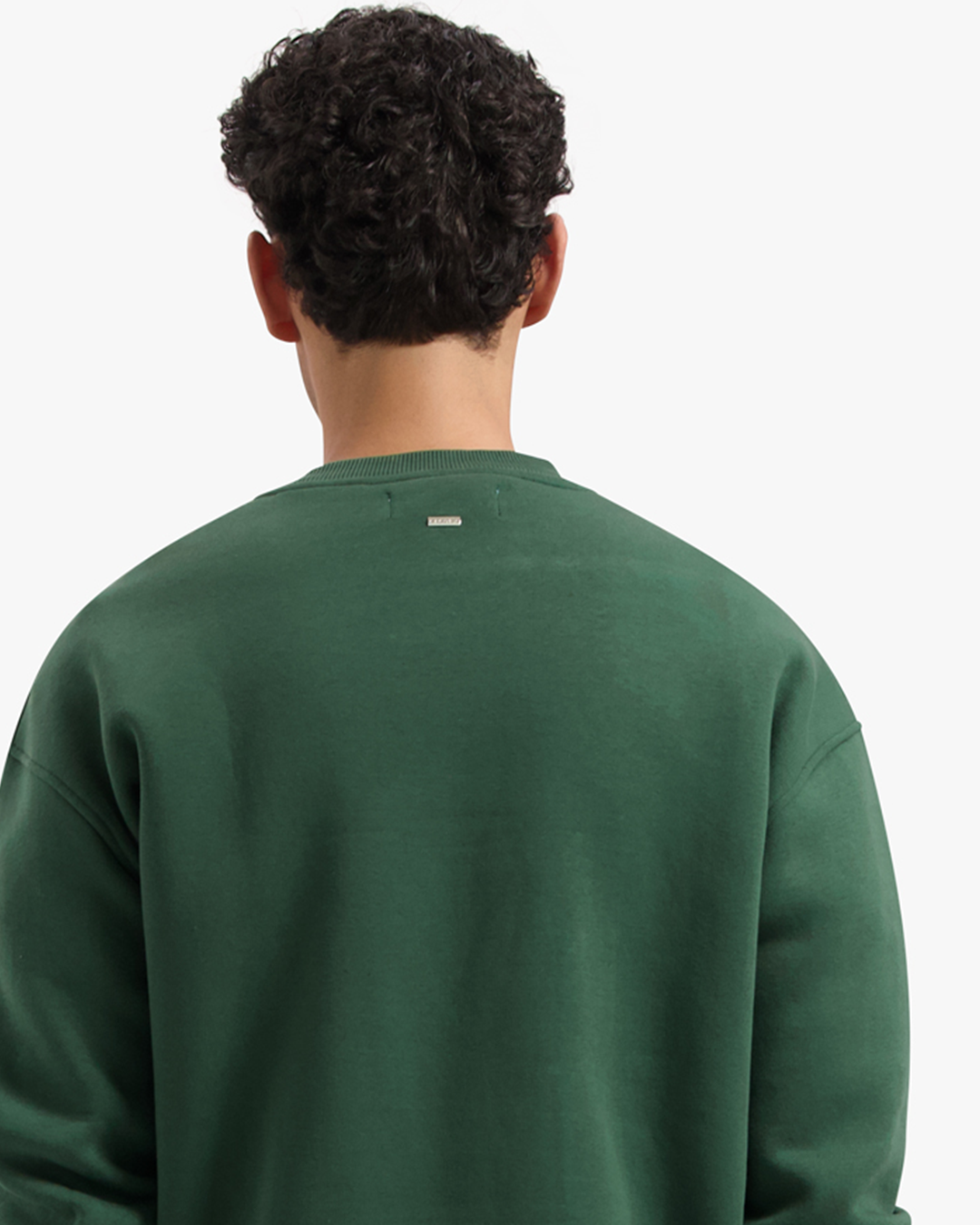 CROYEZ INITIAL SWEATER - DARK GREEN