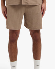 CROYEZ SEERSUCKER SHORTS | MUSHROOM