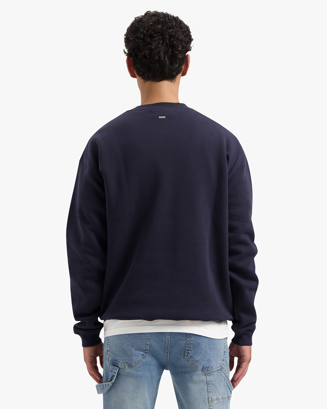 CROYEZ INITIAL SWEATER - NAVY