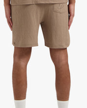 CROYEZ SEERSUCKER SHORTS | MUSHROOM
