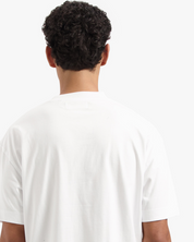 CROYEZ INITIAL T-SHIRT | WHITE/NAVY