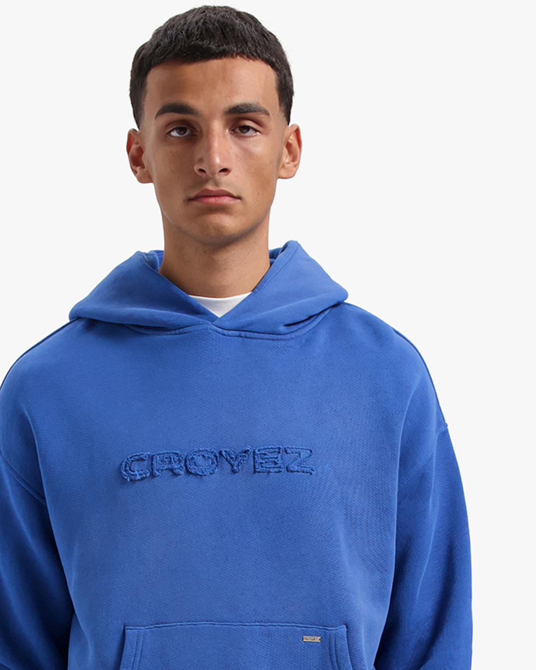 CROYEZ CUTOUT HOODIE | COBALT BLUE