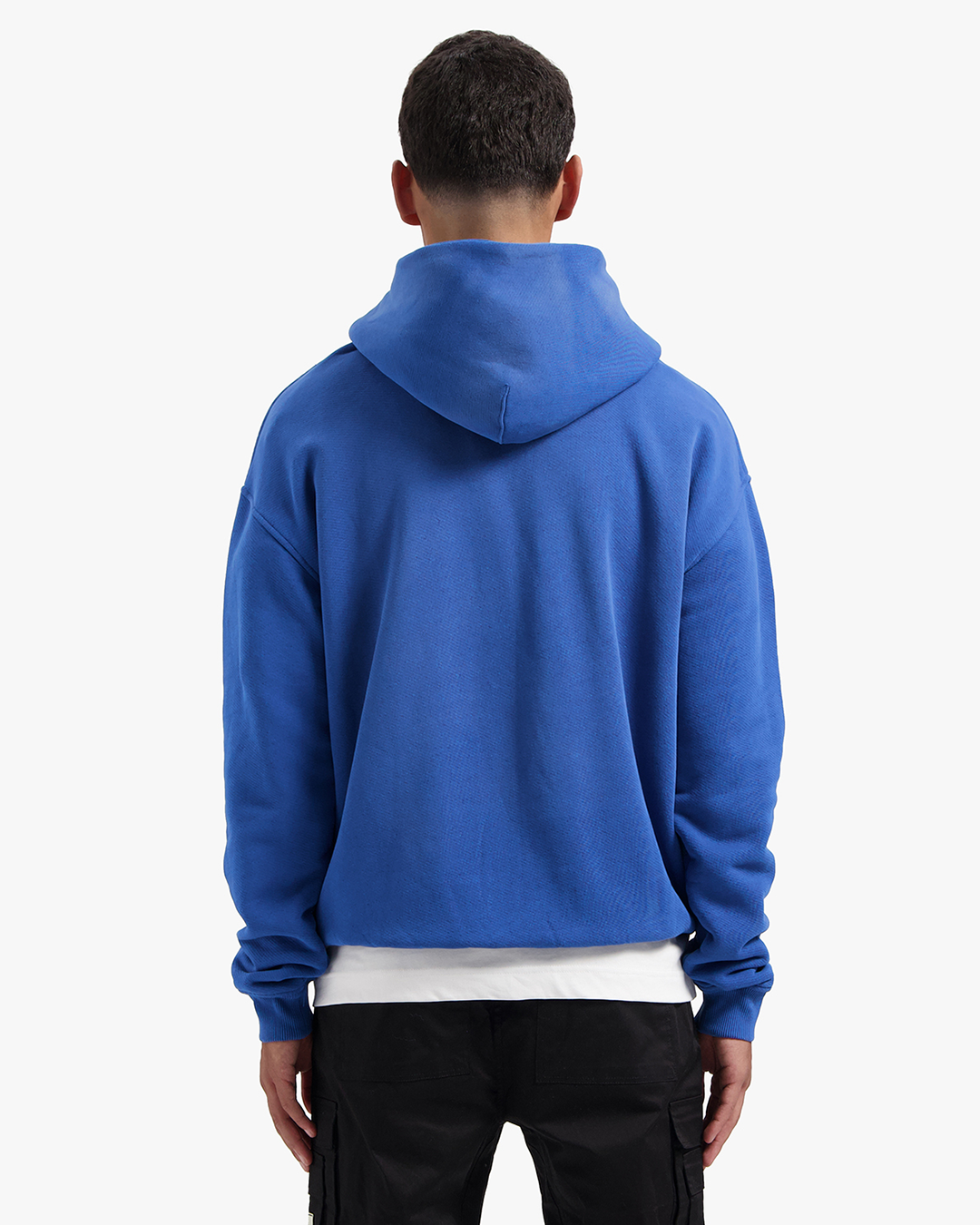 CROYEZ CUTOUT HOODIE | COBALT BLUE