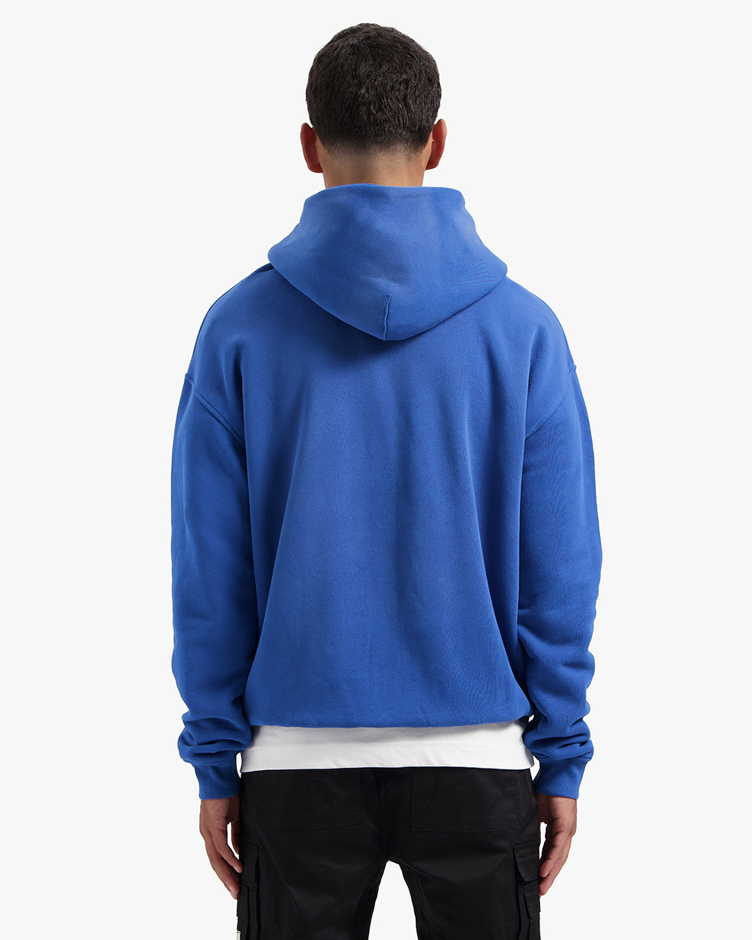 CROYEZ CUTOUT HOODIE - COBALT BLUE