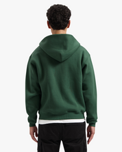 CROYEZ BASIC ZIP HOODIE | DARK GREEN