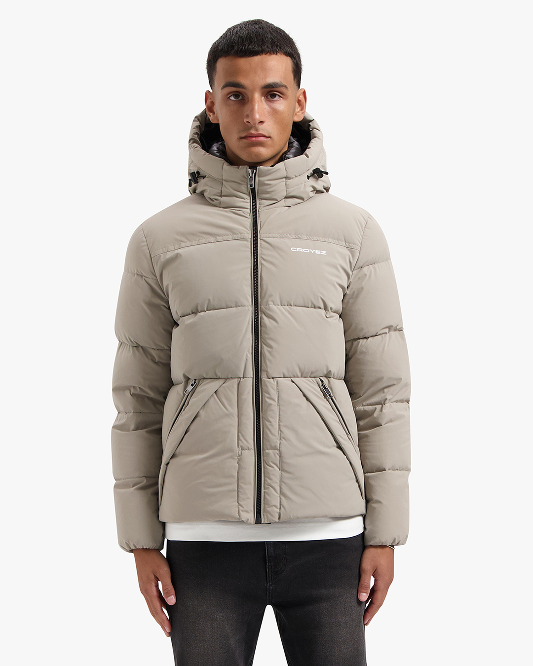 CROYEZ DOWN PUFFER JACKET - CREAM