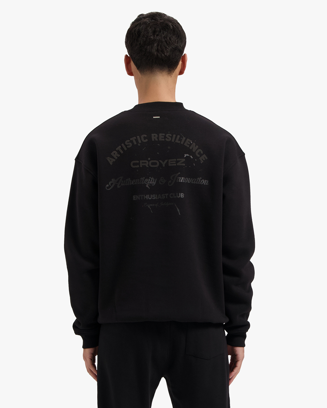 CROYEZ ENTHUSIAST CLUB TRACKSUIT - BLACK