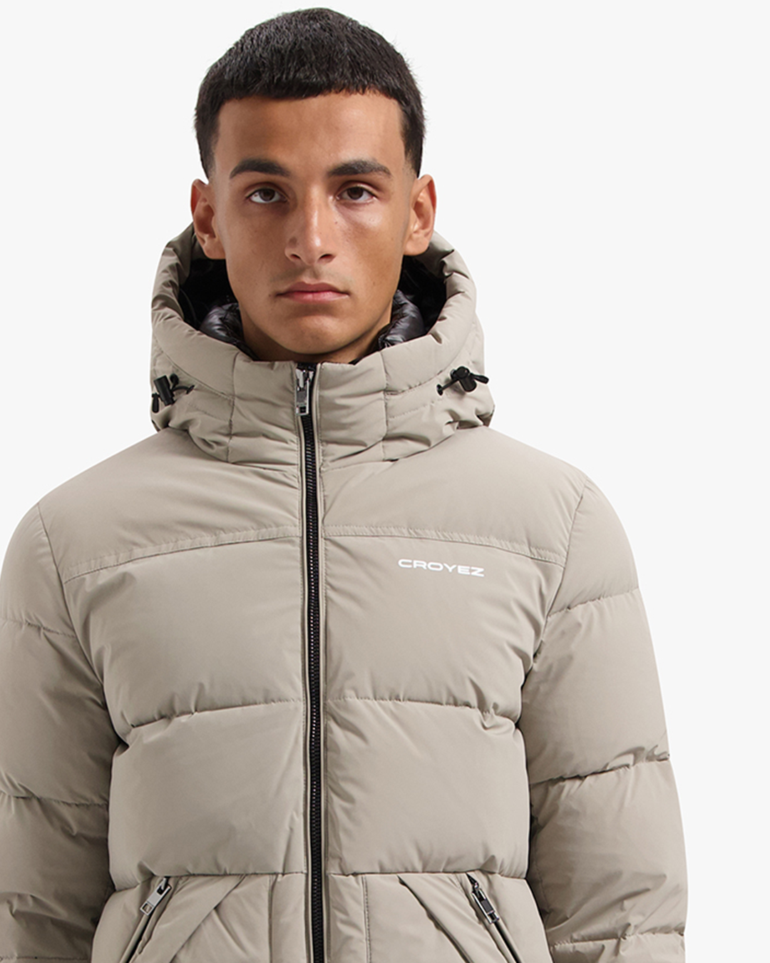 CROYEZ DOWN PUFFER JACKET - CREAM