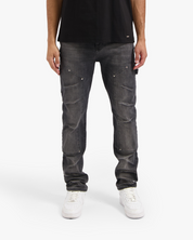 CROYEZ CH2 CARPENTER JEANS | BLACK