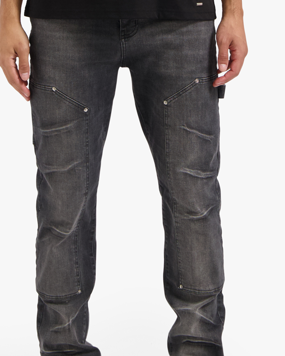 CROYEZ CH2 CARPENTER JEANS | BLACK