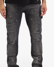 CROYEZ CH2 CARPENTER JEANS | BLACK