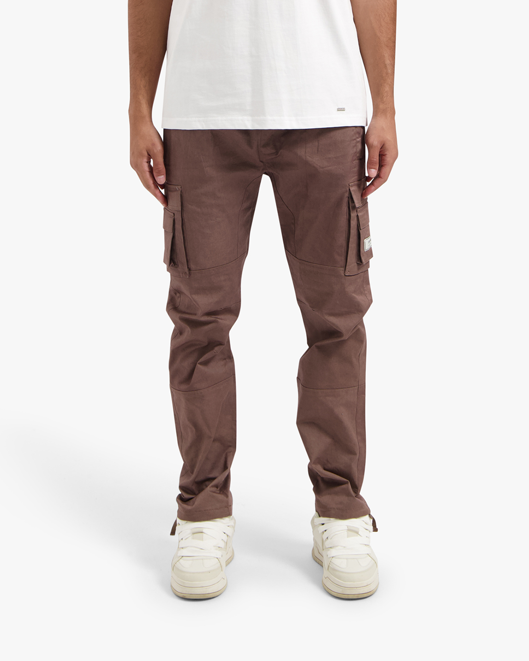 CROYEZ PARACHUTE CARGO PANTS - BROWN