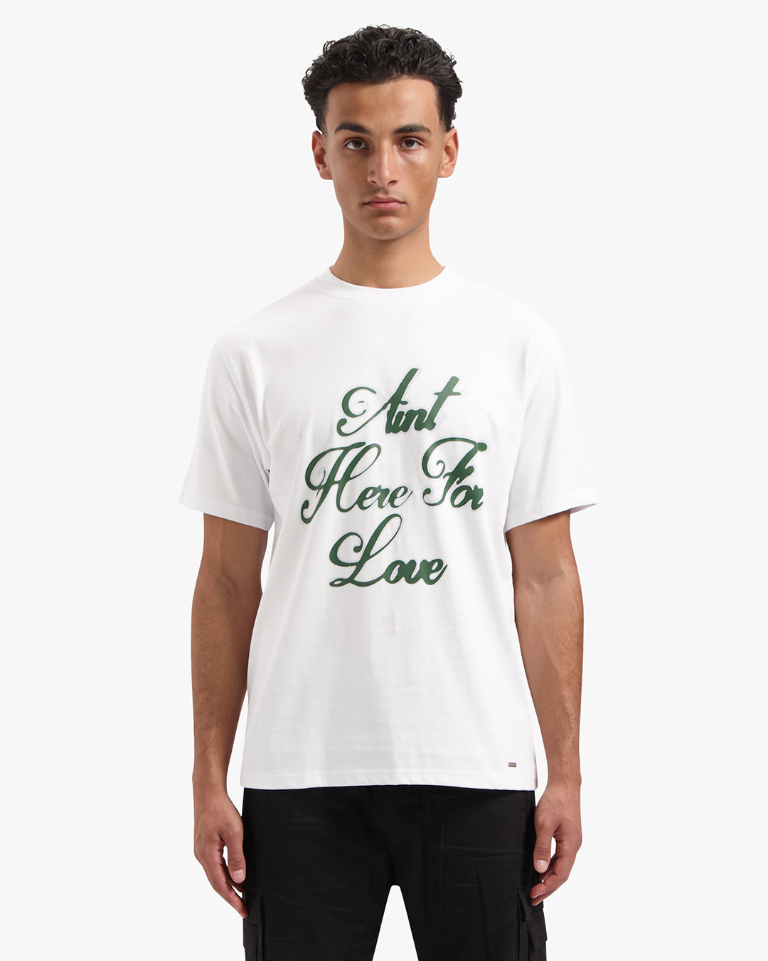 CROYEZ AINT HERE FOR LOVE T-SHIRT - WHITE