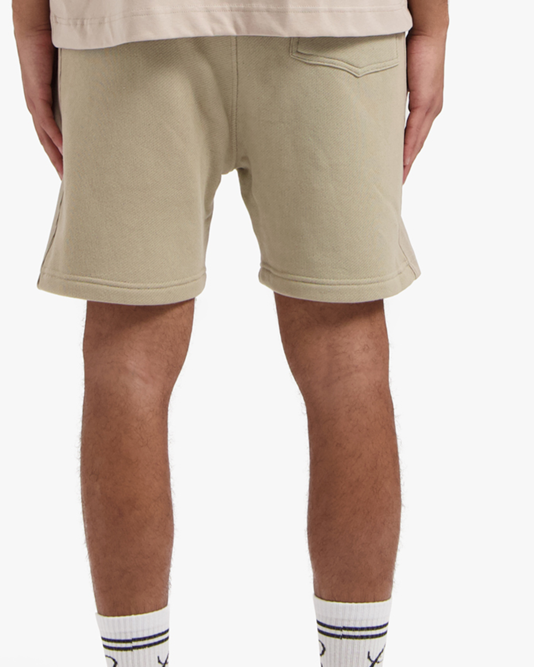 CROYEZ HEAVYWEIGHT LOGO SHORTS | KHAKI