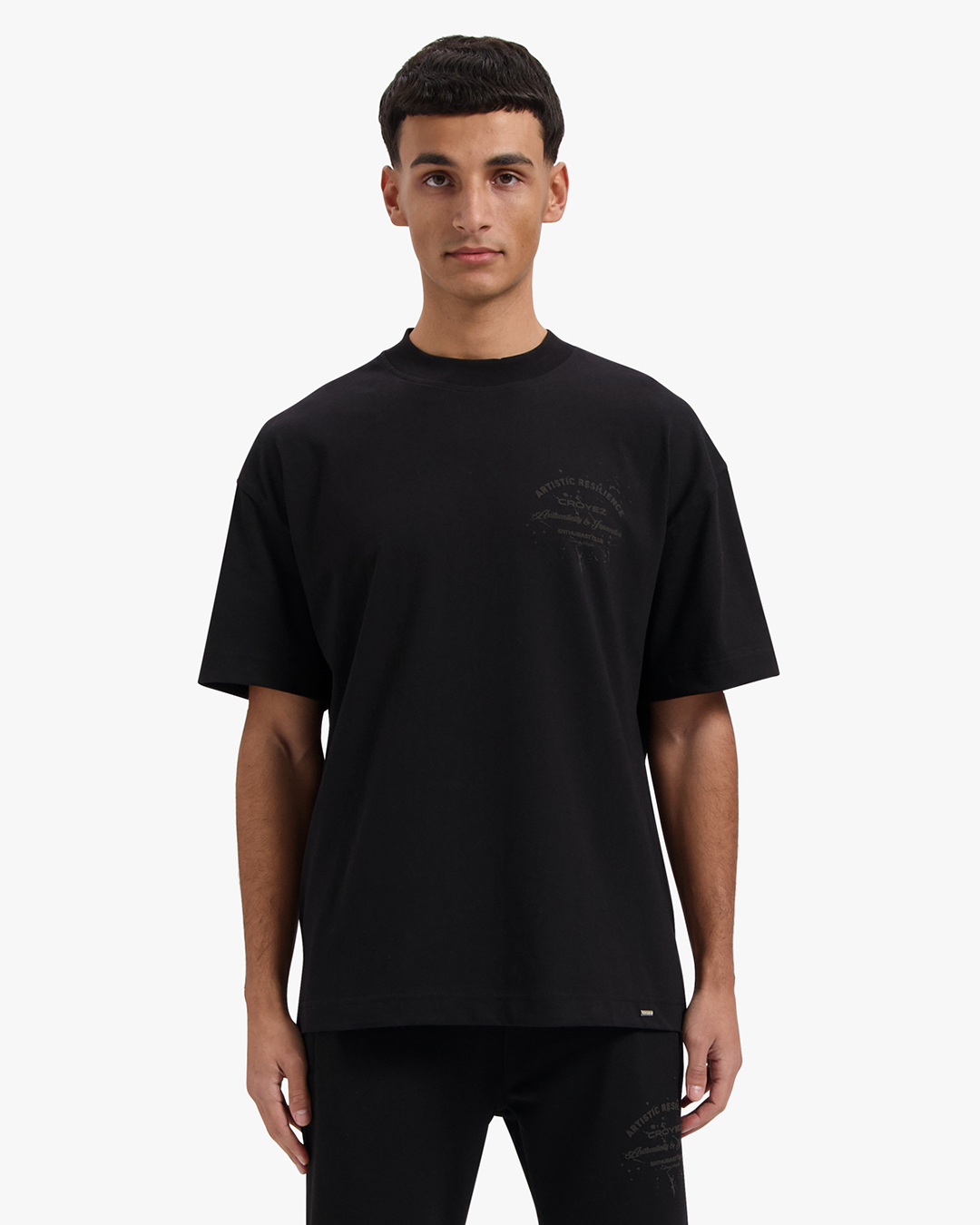CROYEZ ENTHUSIAST CLUB T-SHIRT | BLACK
