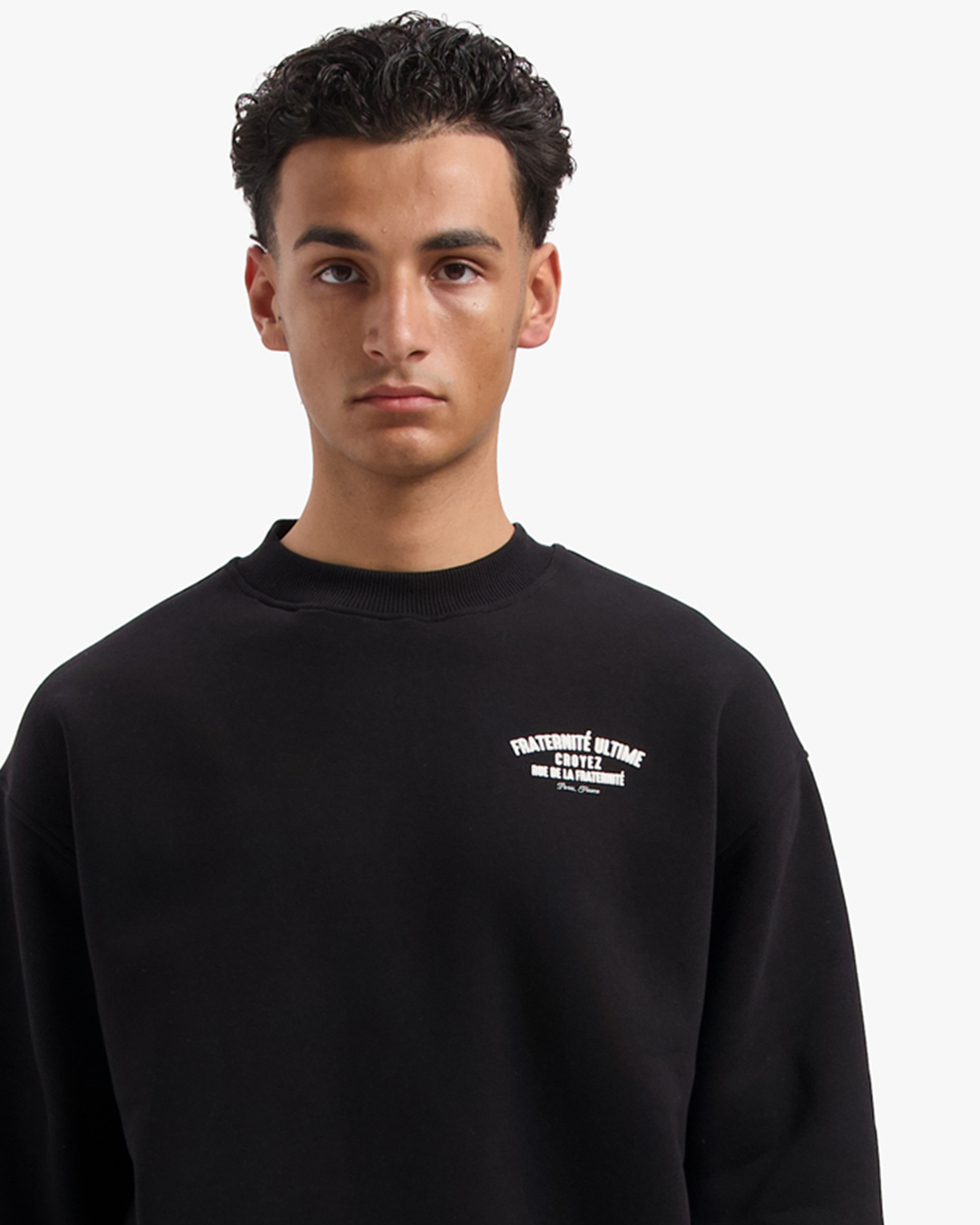 CROYEZ FRATERNITÉ ULTIME SWEATER | BLACK