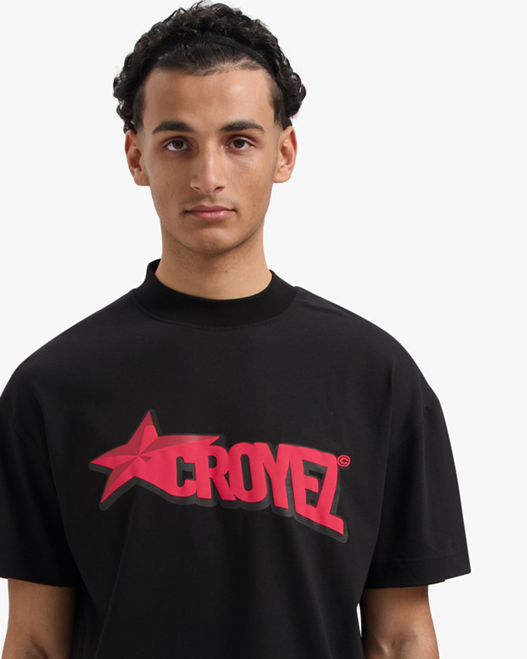 CROYEZ CELESTIAL T-SHIRT | BLACK/RED