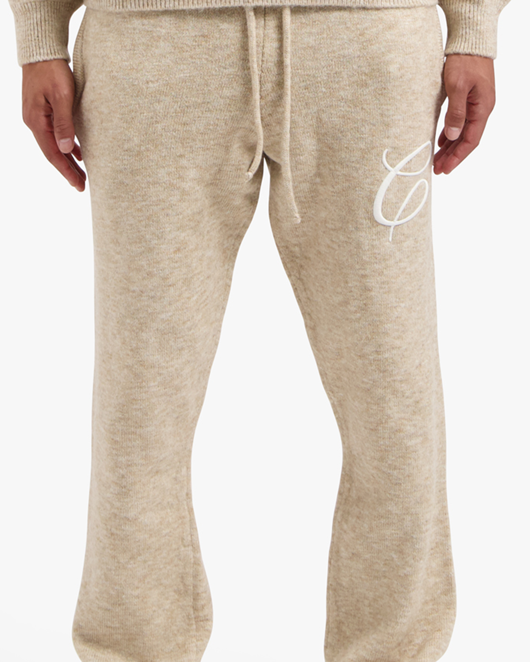 CROYEZ ESSENCE KNIT PANTS | BEIGE