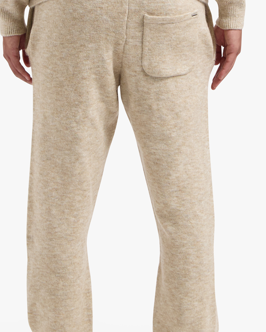 CROYEZ ESSENCE KNIT PANTS - BEIGE