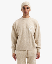 CROYEZ INITIAL BEANIE | CREAM