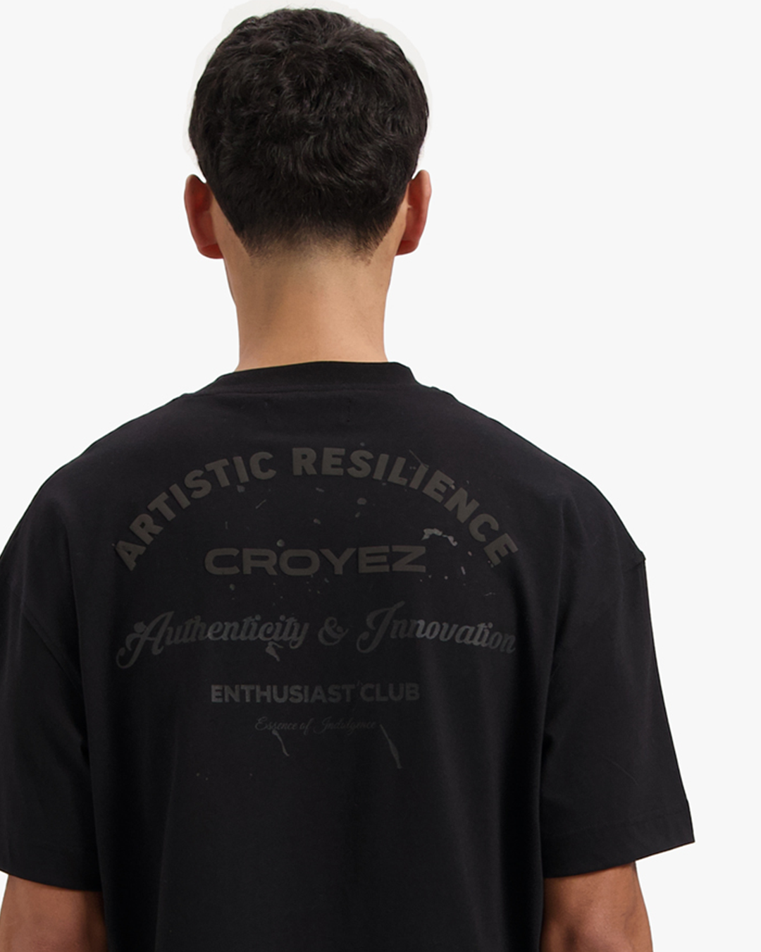 CROYEZ ENTHUSIAST CLUB T-SHIRT | BLACK