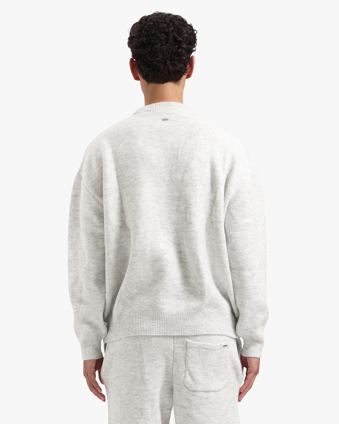 CROYEZ ESSENCE KNIT SWEATER - GREY