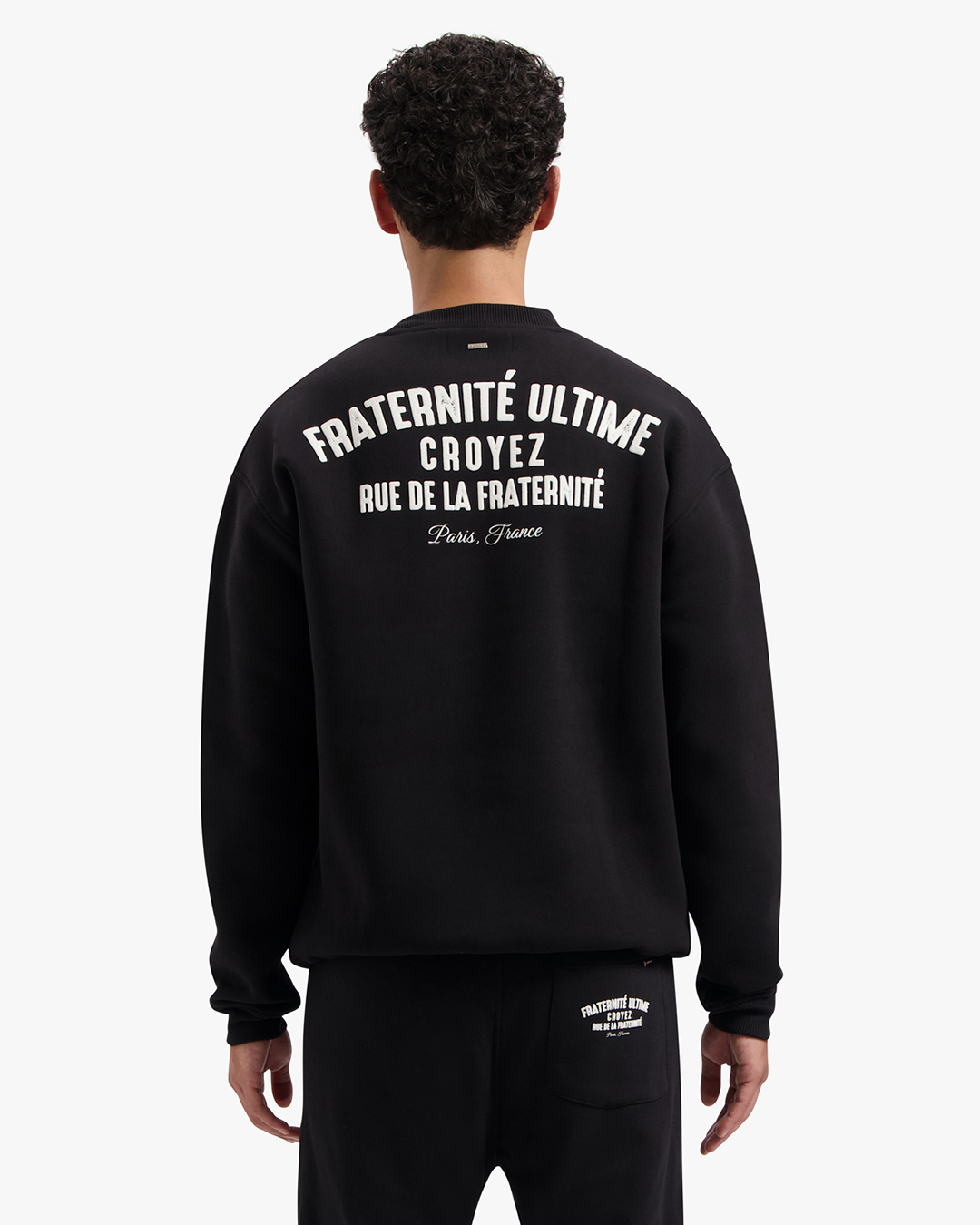 CROYEZ FRATERNITÉ ULTIME SWEATER | BLACK