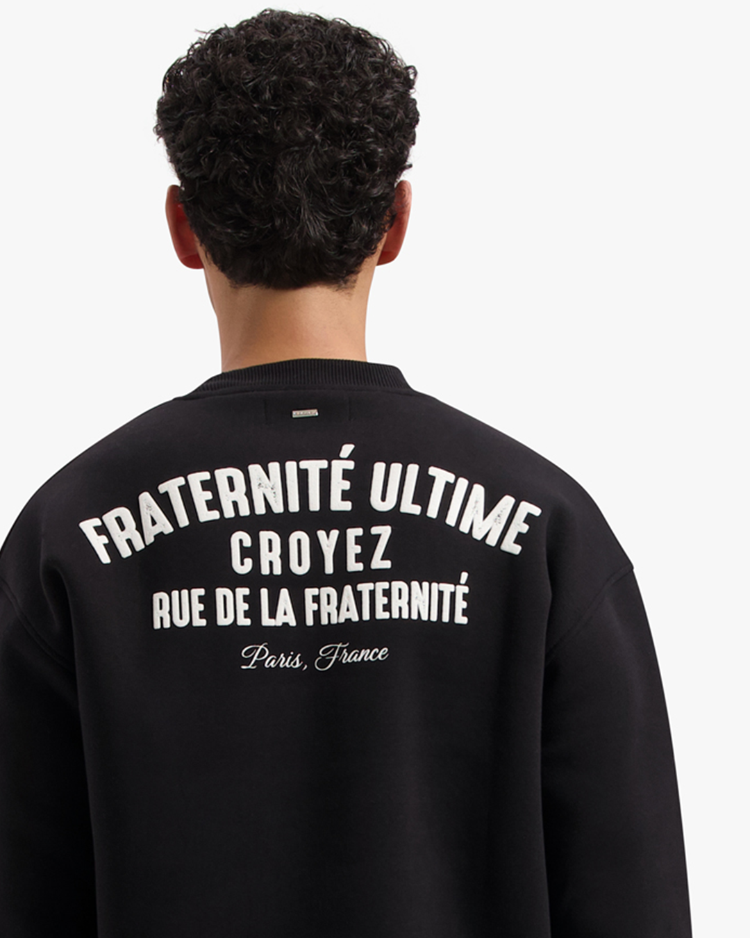 CROYEZ FRATERNITÉ ULTIME SWEATER | BLACK