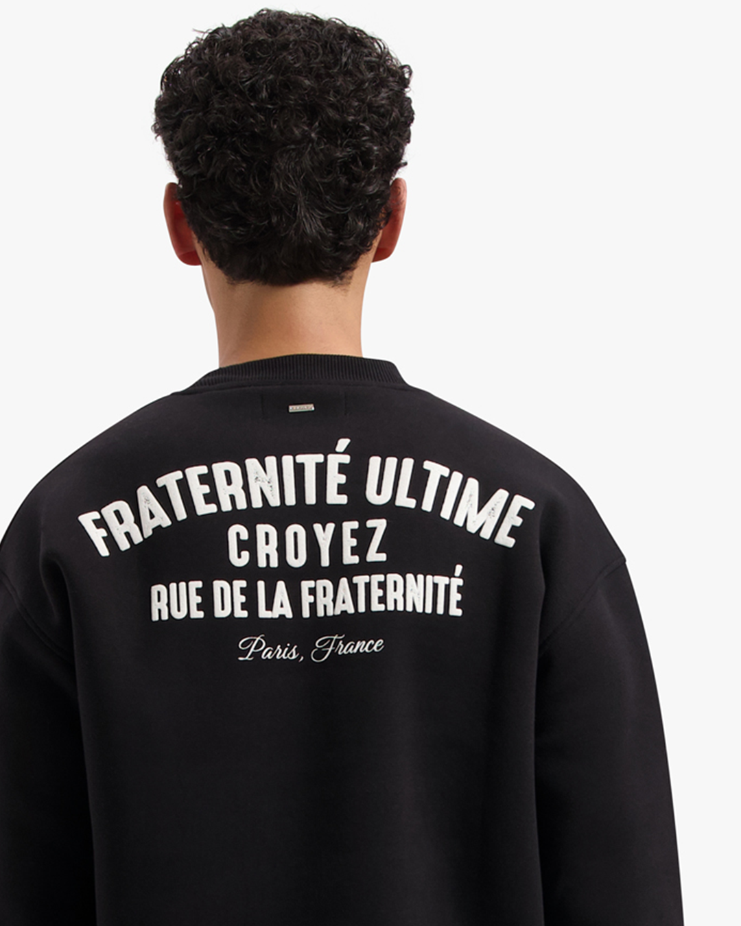 CROYEZ FRATERNITÉ ULTIME SWEATER - BLACK