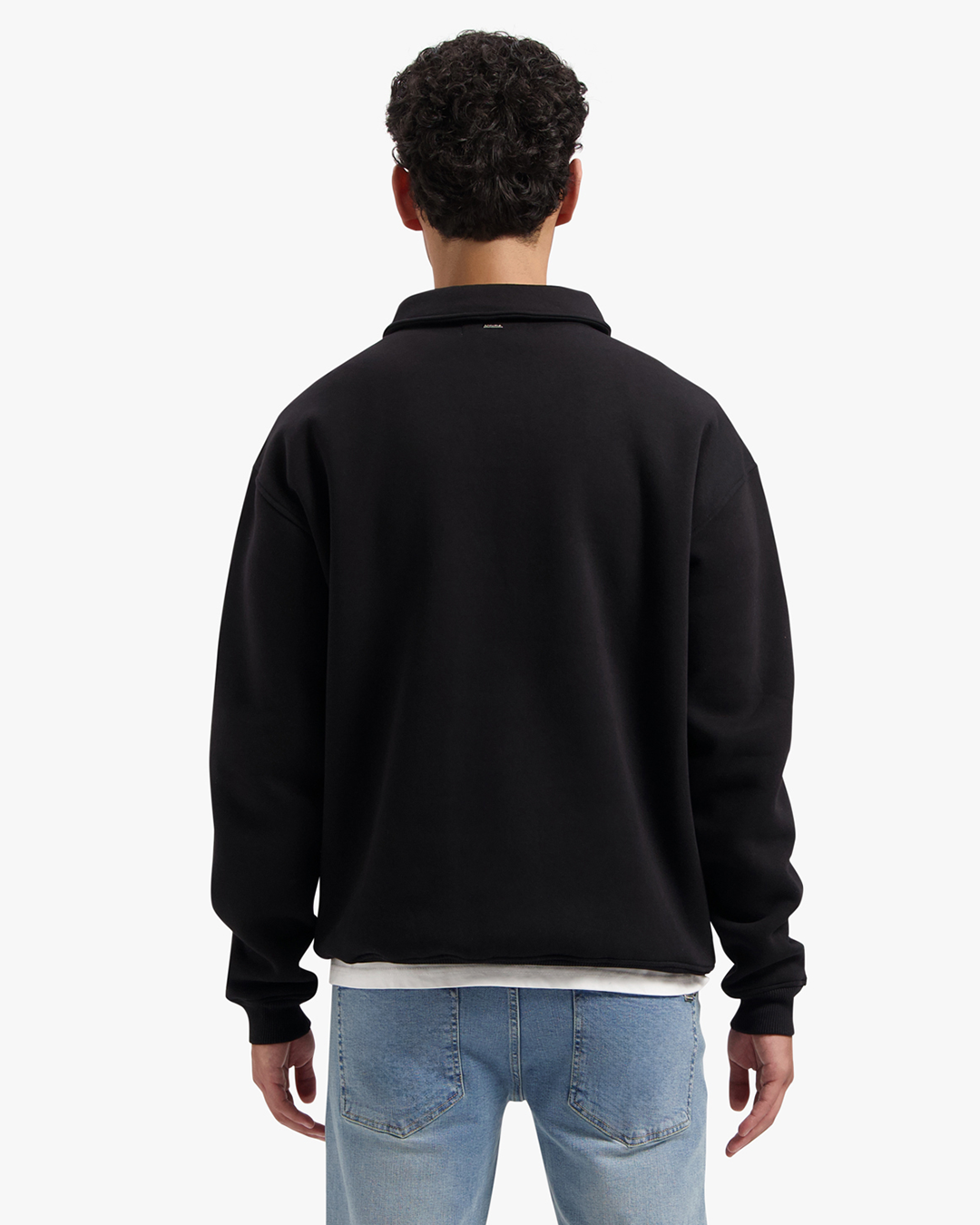 CROYEZ FRATERNITÉ ULTIME HALF ZIP SWEATER | BLACK