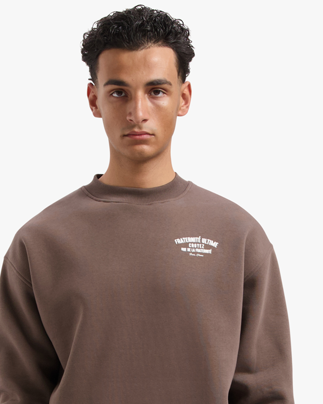 CROYEZ FRATERNITÉ ULTIME SWEATER | BROWN
