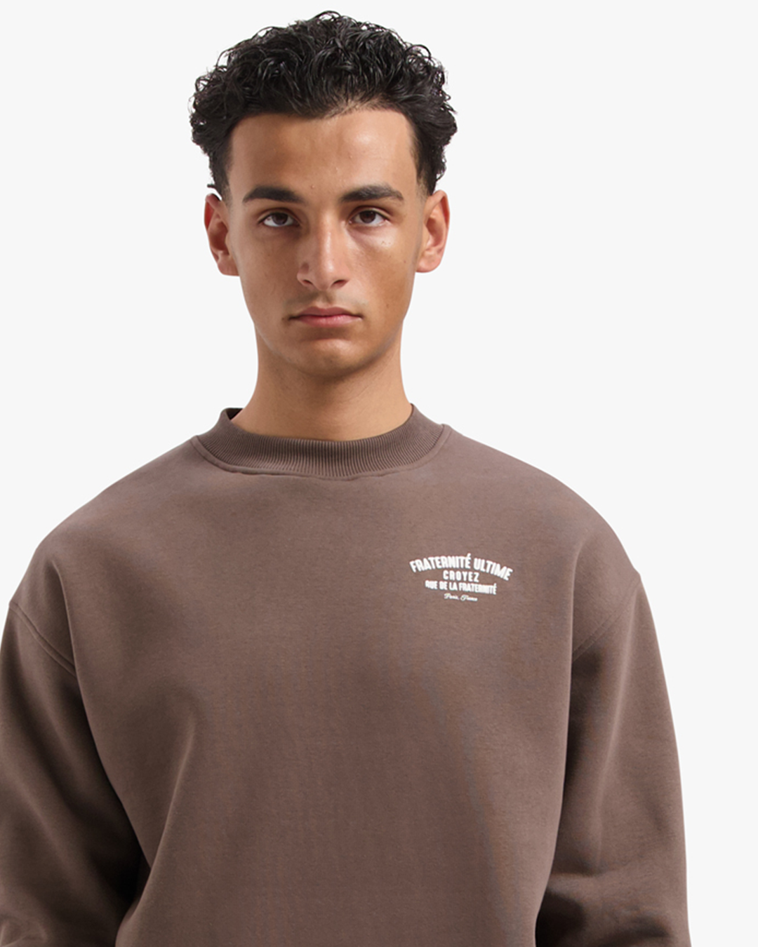 CROYEZ FRATERNITÉ ULTIME SWEATER - BROWN