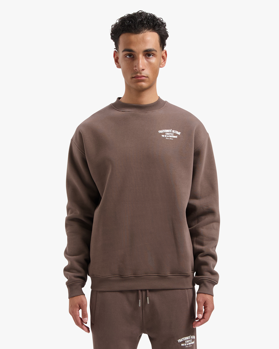 CROYEZ FRATERNITÉ ULTIME SWEATER | BROWN