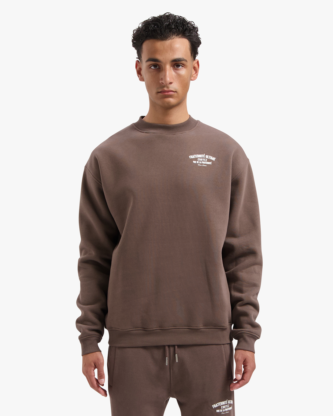 CROYEZ FRATERNITÉ ULTIME SWEATER - BROWN