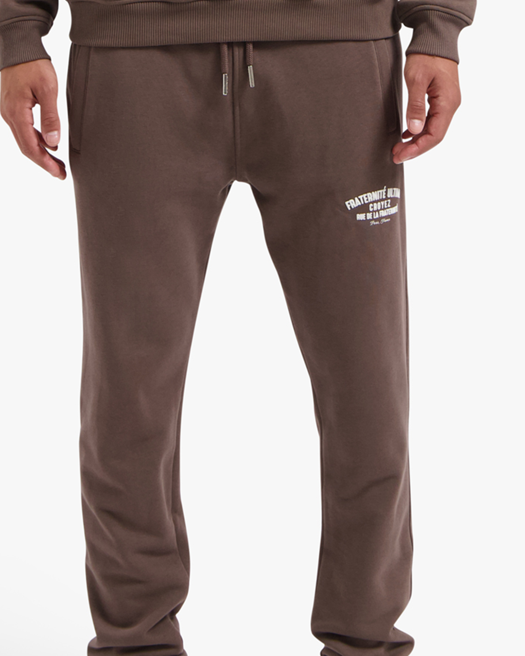 CROYEZ FRATERNITÉ ULTIME SWEATPANTS | BROWN