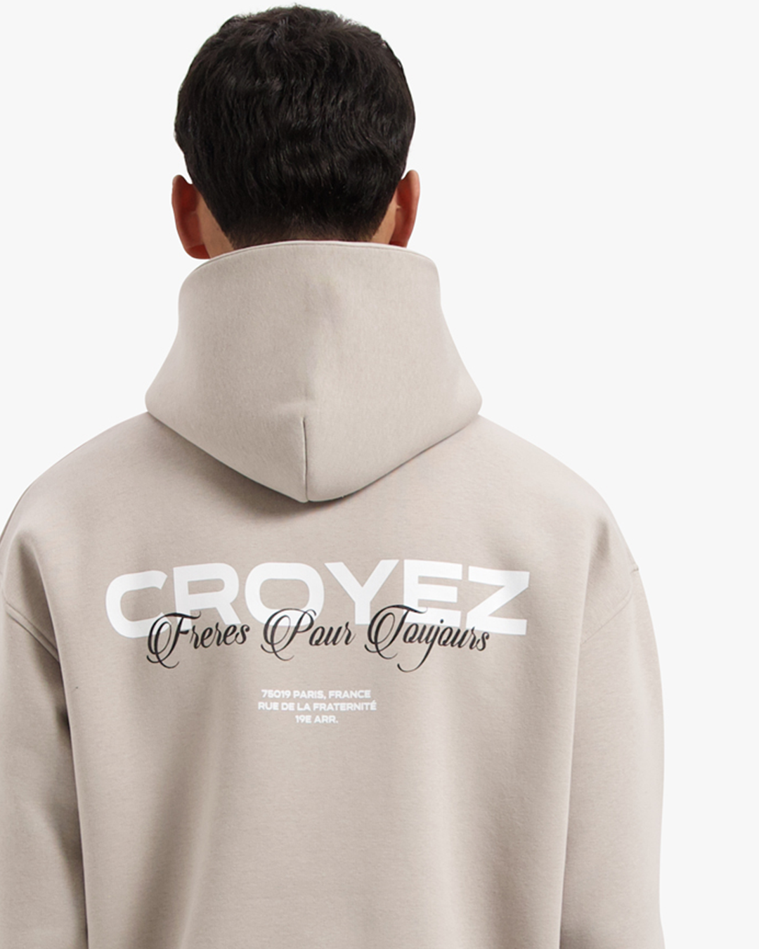 CROYEZ FRÈRES HOODIE - GREY