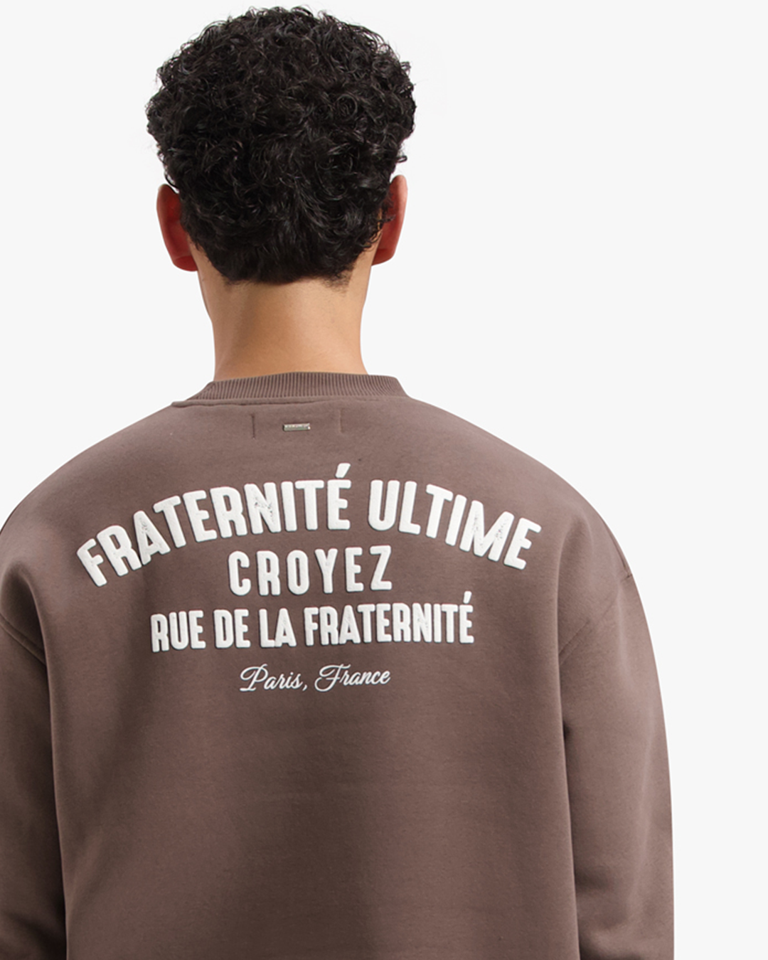 CROYEZ FRATERNITÉ ULTIME SWEATER - BROWN