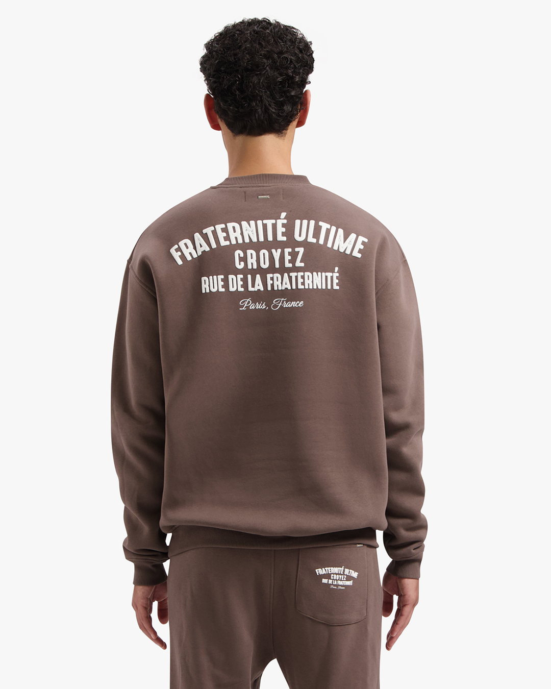 CROYEZ FRATERNITÉ ULTIME SWEATER - BROWN