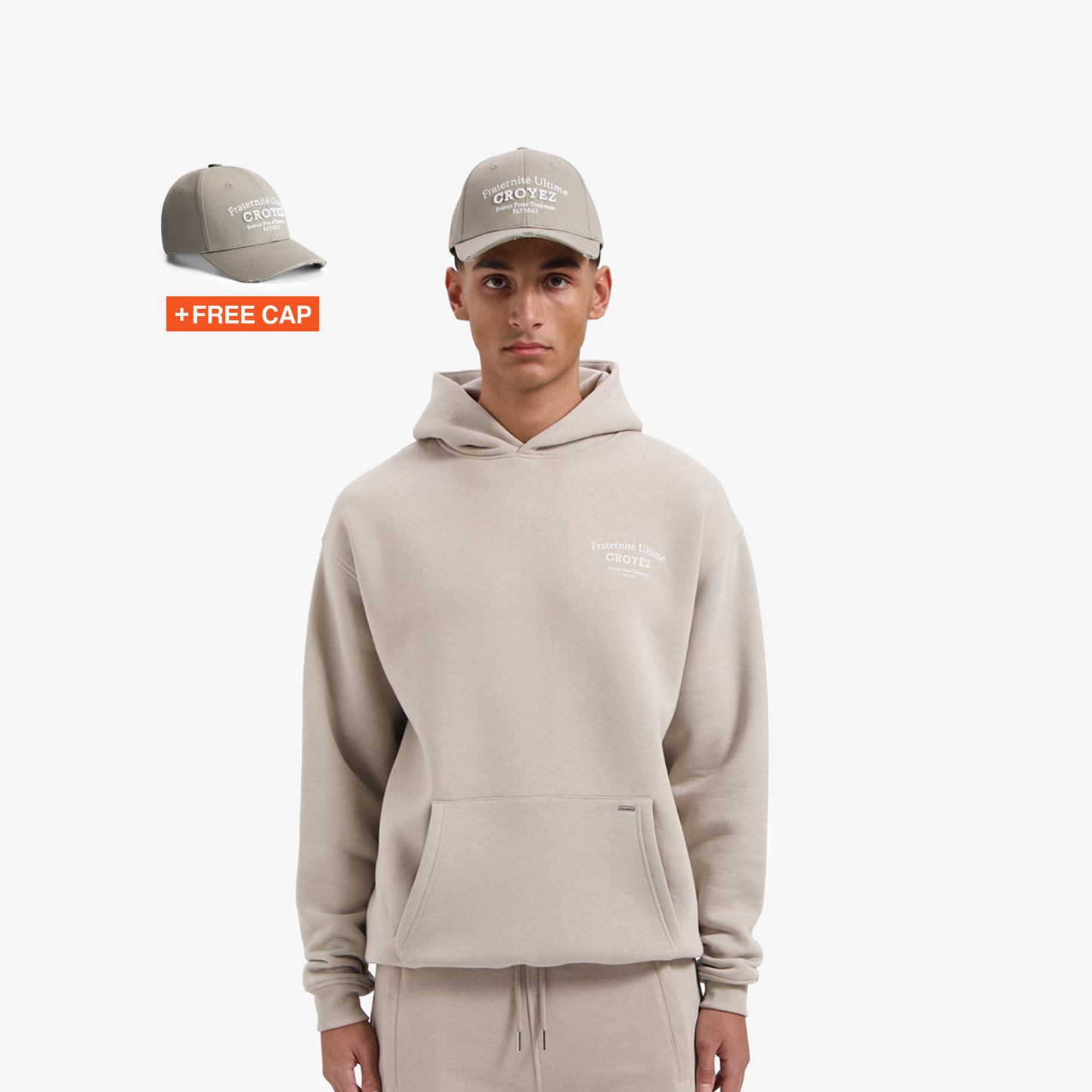 CROYEZ FRATERNITÉ TRACKSUIT - GREY