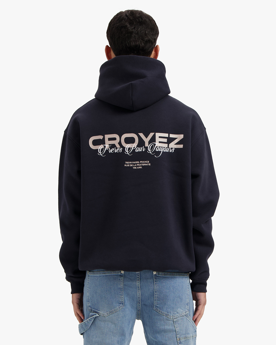 CROYEZ FRÈRES HOODIE - NAVY