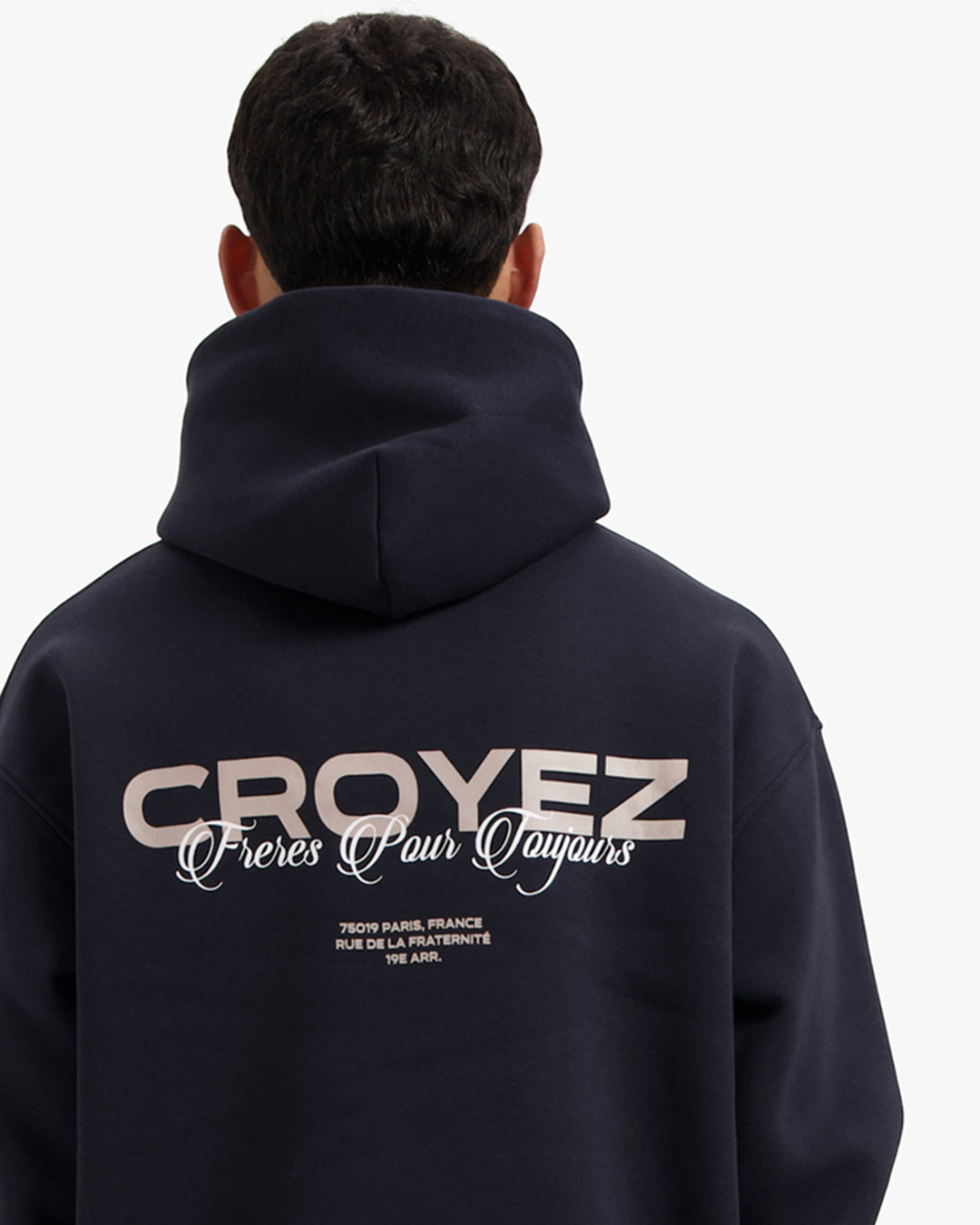 CROYEZ FRÈRES HOODIE - NAVY