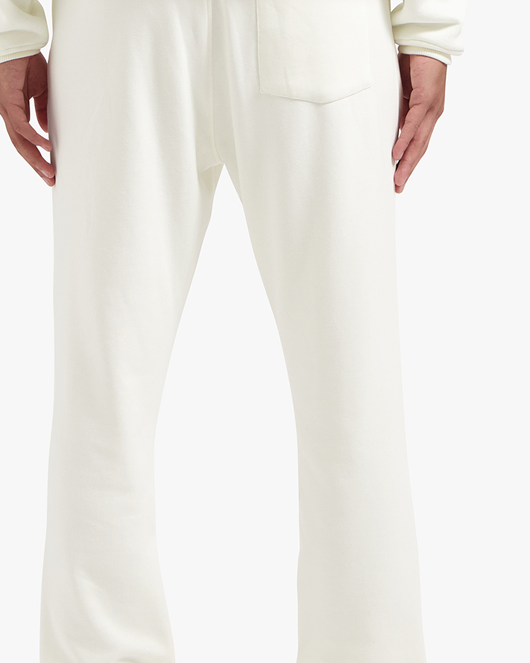 CROYEZ ATELIER SWEATPANTS - CREAM/NAVY