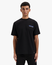 CROYEZ FRÈRES T-SHIRT | BLACK/COBALT
