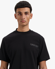 CROYEZ FRÈRES T-SHIRT | BLACK/BLACK