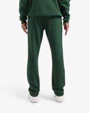 CROYEZ ATELIER SWEATPANTS | DARK GREEN/WHITE