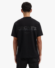 CROYEZ FRÈRES T-SHIRT | SCHWARZ/SCHWARZ