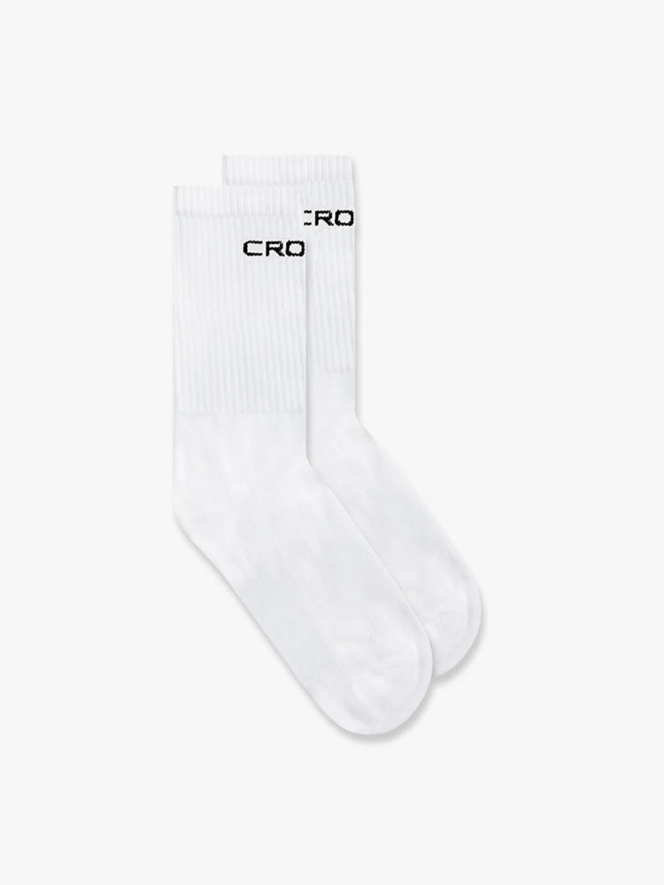 Croyez Logo Socks 2-Pack | White