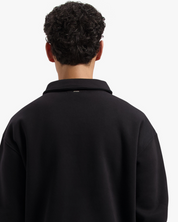 CROYEZ FRATERNITÉ ULTIME HALF ZIP SWEATER | BLACK