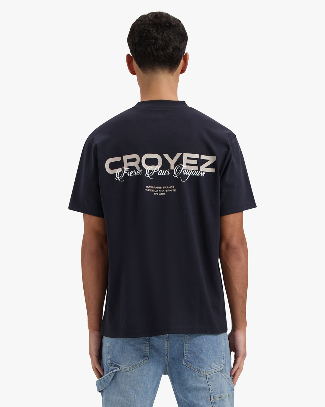 CROYEZ FRÈRES T-SHIRT - NAVY